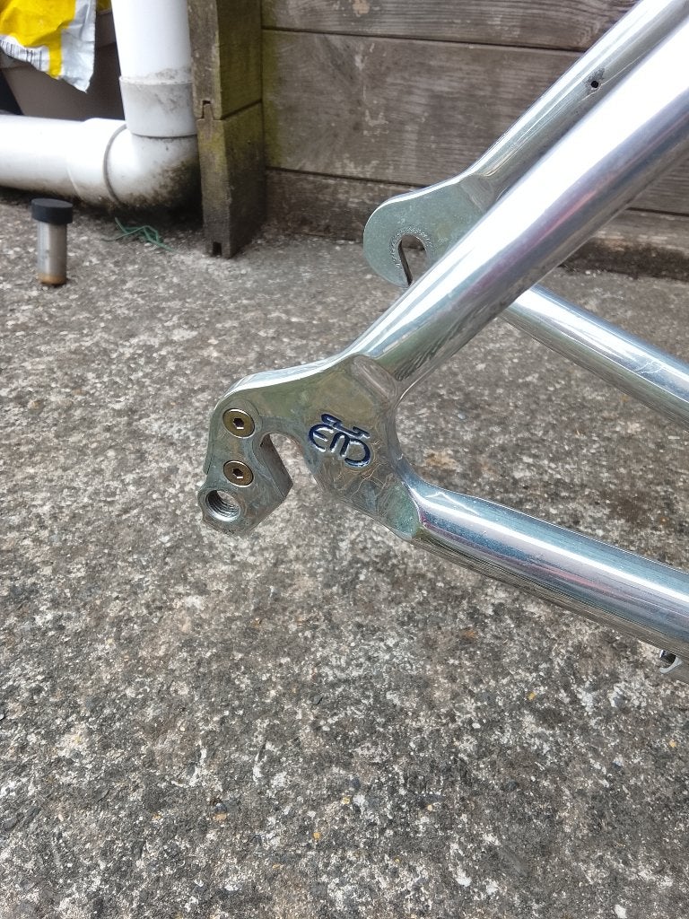Eddy merckx alu team avec une fourche mx leader chromée, Vélos & Vélomoteurs, Vélos | Ancêtres & Oldtimers, 51 à 55 cm, Enlèvement