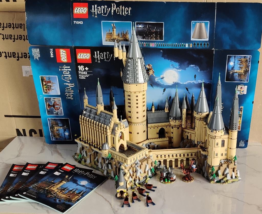 71043 LEGO Harry Potter - Le château de Poudlard, Enlèvement ou Envoi, Utilisé, Ensemble complet, Lego