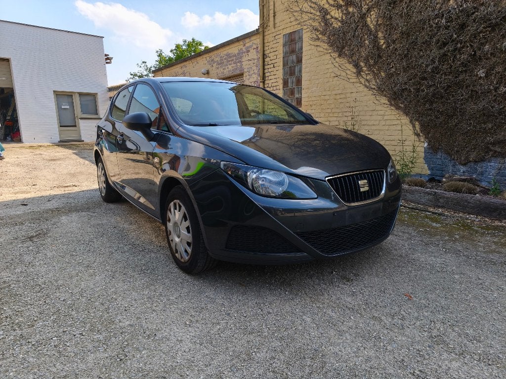 Seat Ibiza 1.4i benzine eerste eigenaar, keuring, airco, Auto's, Seat, Voorwielaandrijving, Stof, 4 cilinders, Start-stop-systeem