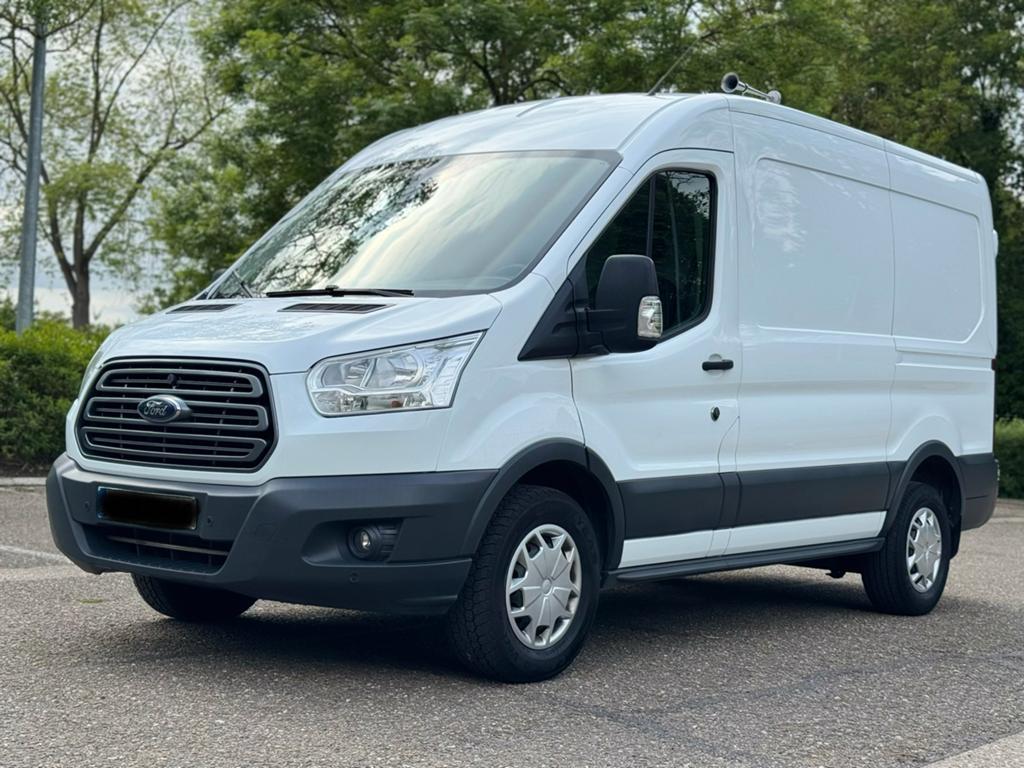 FORD TRANSIT 120.000km ** 2019bj **, Auto's, Stof, Wit, Bedrijf, Ford