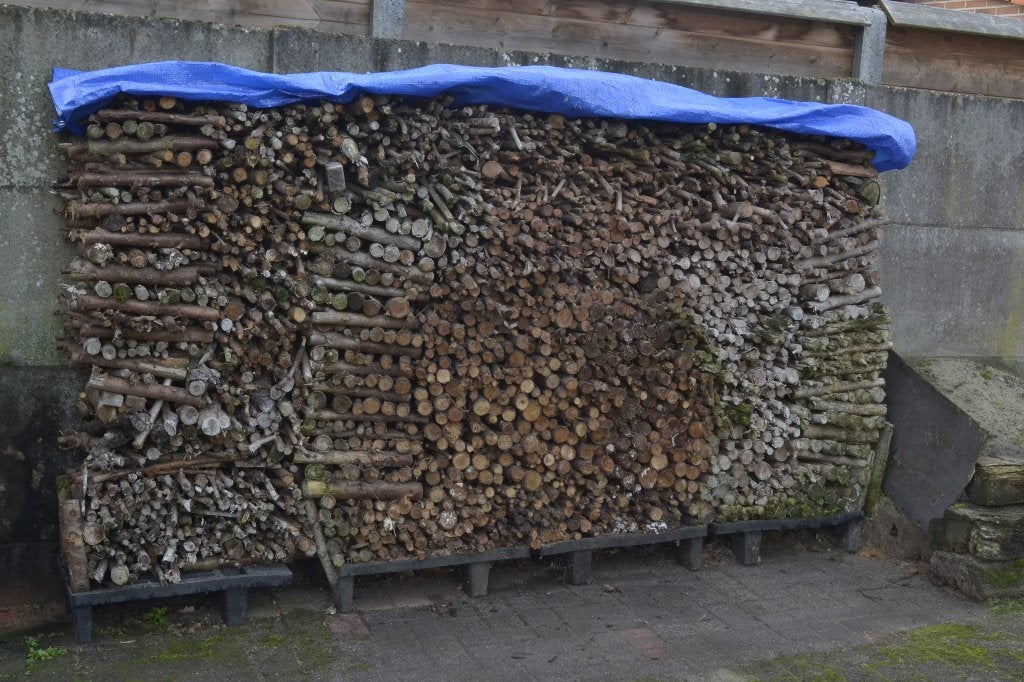 Lot dun hout (aanmaakhout), Minder dan 3 m³, Ophalen, Overige houtsoorten