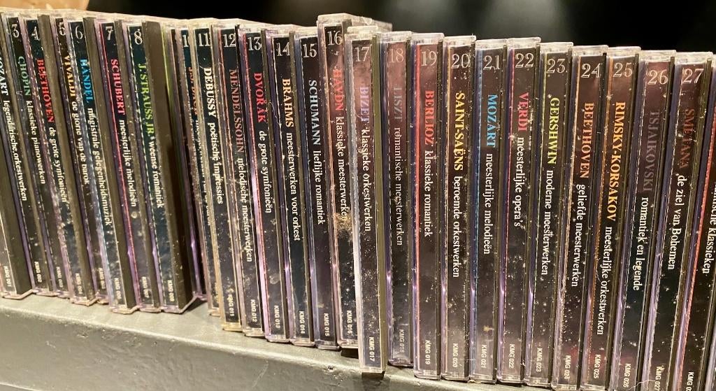 De klassieke muziek collectie 30 CD's, Ophalen of Verzenden, Zo goed als nieuw