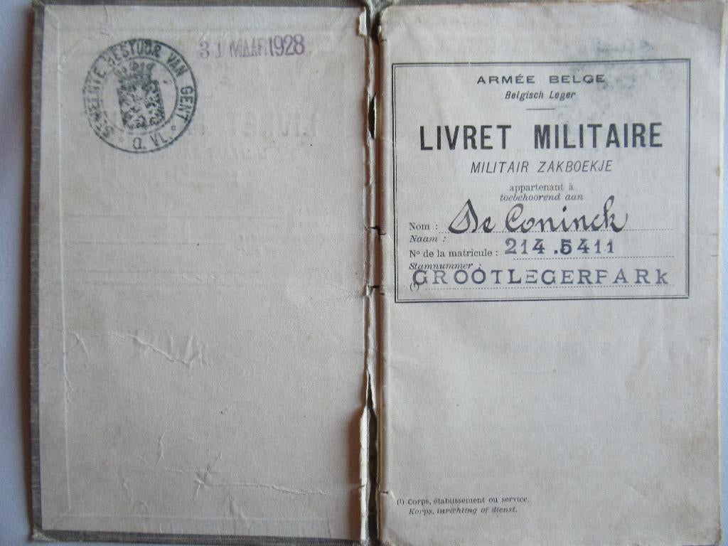 ABL Militair oud papier, Verzamelen, Militaria | Algemeen, Ophalen of Verzenden, Landmacht, Overige typen