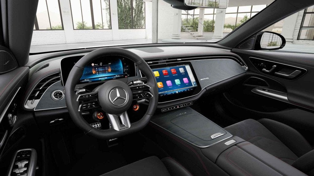 Mercedes-Benz AMG E-Klasse 53 Hybrid 4MATIC+ Break AMG Line, Auto's, Stof, Gebruikt, Zwart, 330 kW