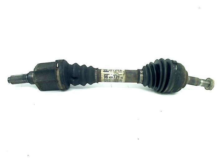 Arbre de transmission avant gauche d'un Citroen C5, -, 3 mois de garantie, Utilisé, -