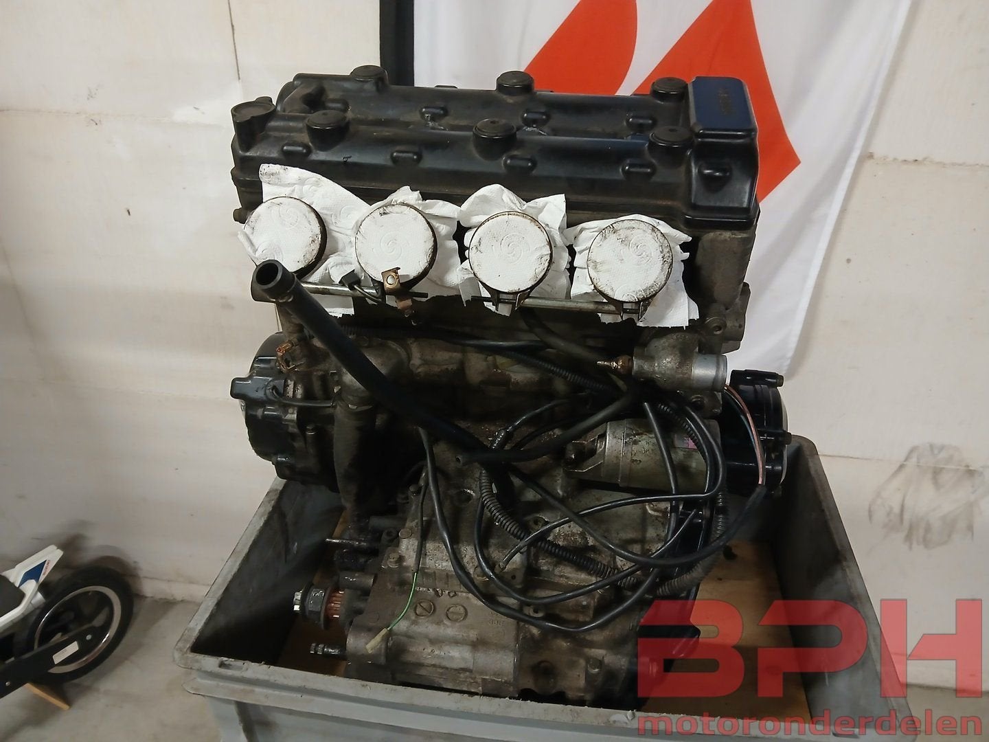 Motorblok Suzuki GSX-R 600 SRAD 1997 t/m 2000 motor engine G, Ophalen, Gebruikt, -, -