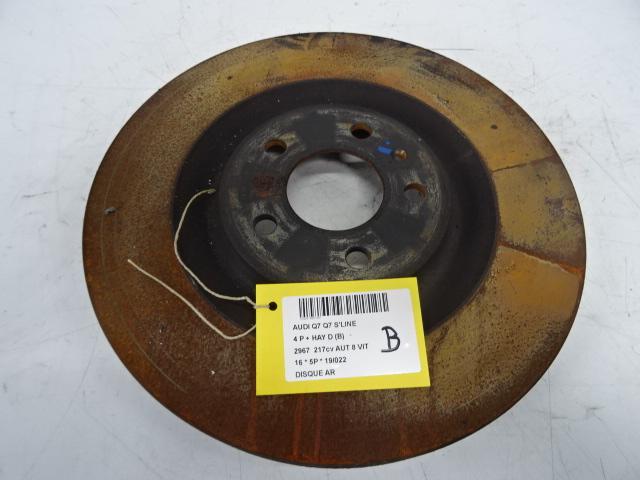 FREIN DISQUE ARRIÈRE Audi Q7 (4MB / 4MG) (01-2015/12-2019), Utilisé, Audi