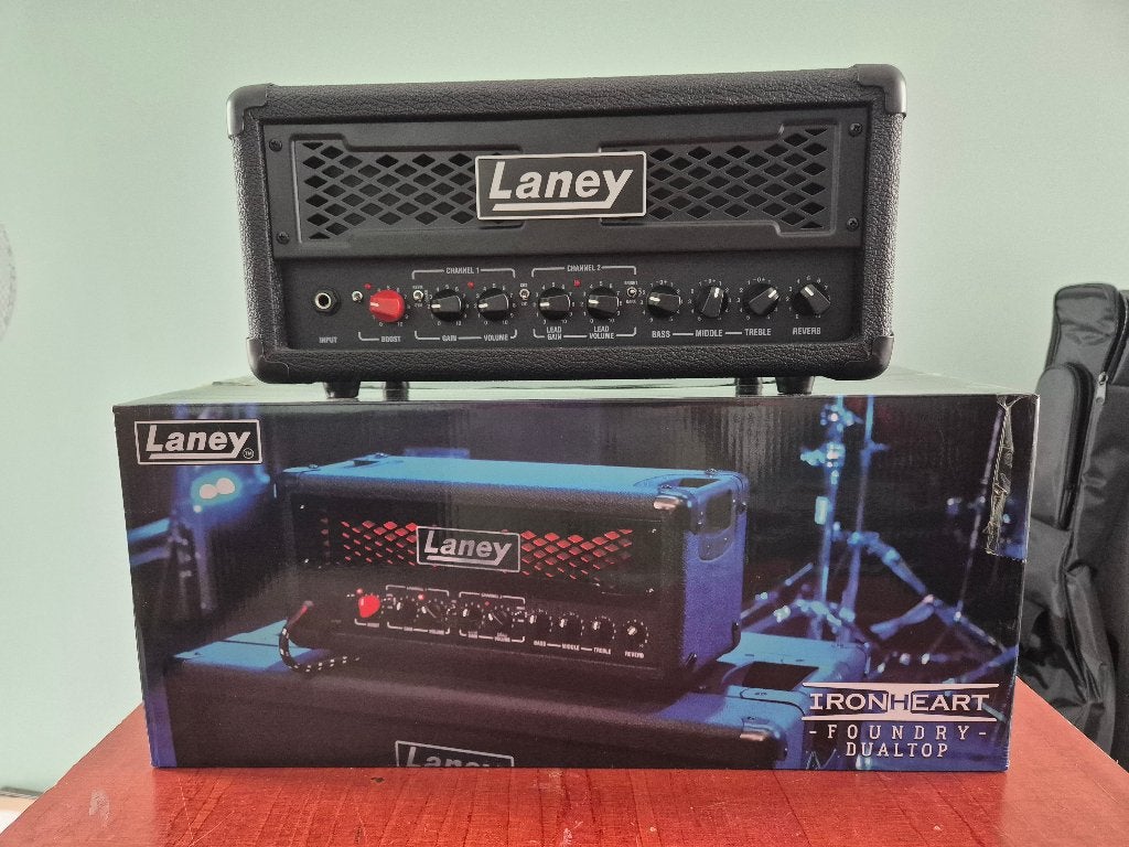 Laney ironheart foundry dualtop, Musique & Instruments, Enlèvement ou Envoi, Comme neuf, Guitare, 50 à 100 watts