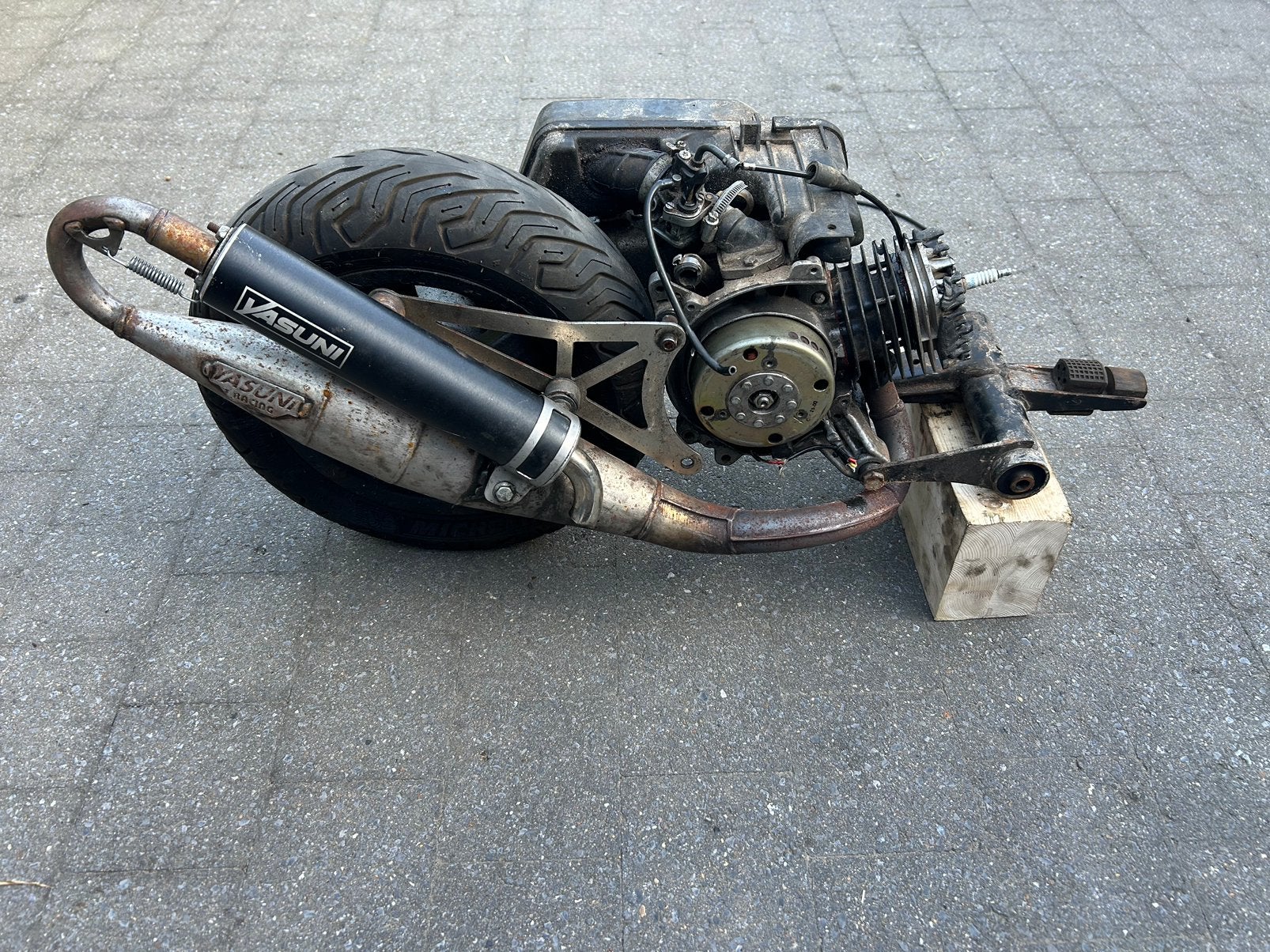 Piaggio zip 2takt 70cc, Fietsen en Brommers, Ophalen of Verzenden, Blok