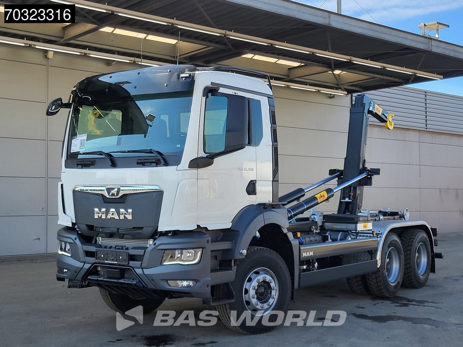 MAN TGS 33.480 6X4 NEW! HYVA 20-53-S Big-Axle 3900mm WB Full, Achat, Euro 6, Entreprise, 480 ch
