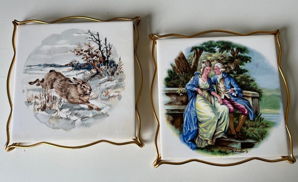Villeroy & Boch tegel vintage, Antiek en Kunst, Antiek | Keramiek en Aardewerk, Ophalen