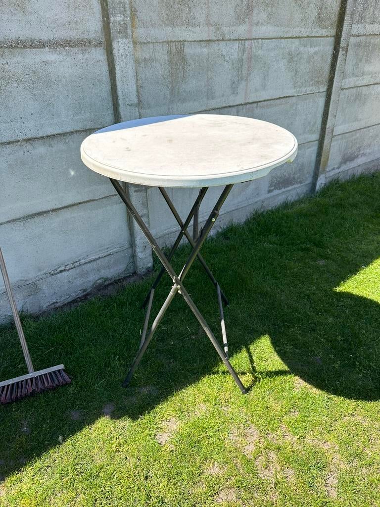 Staantafel feestje, Huis en Inrichting, Tafels | Statafels, Ophalen, Zo goed als nieuw