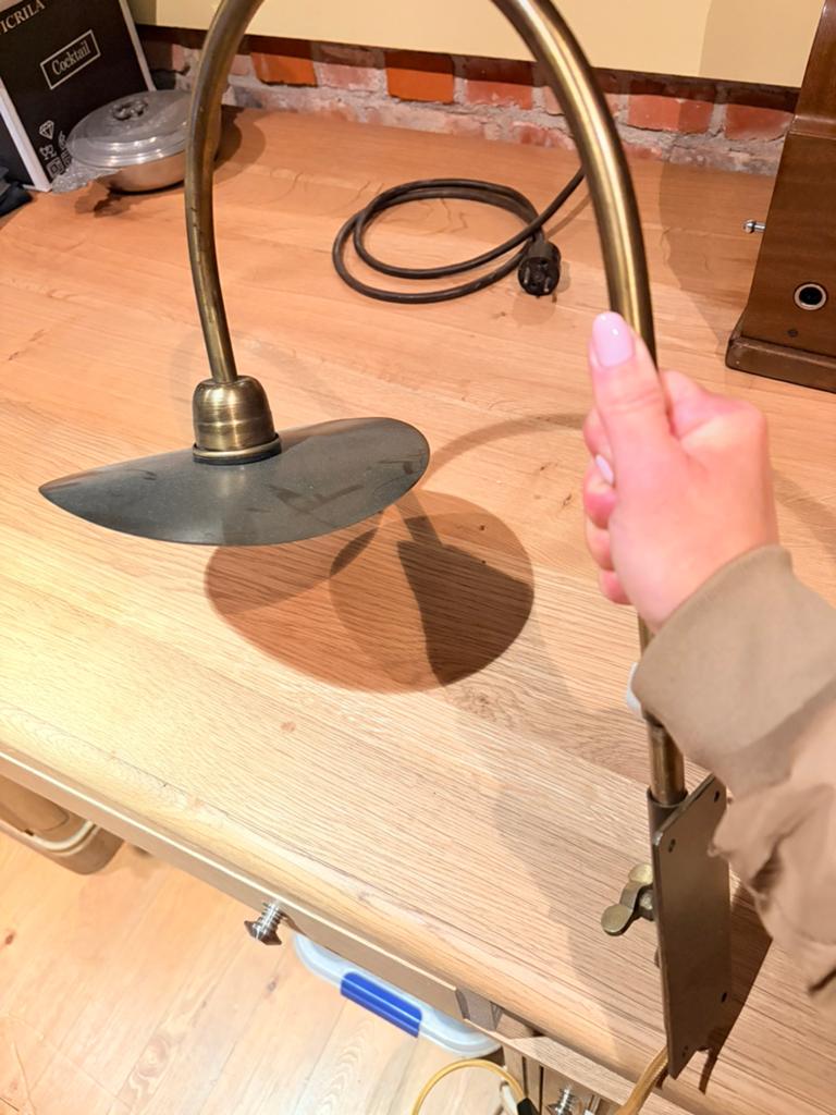 Vintage  nieuwe muurlamp, Huis en Inrichting, Ophalen, Nieuw, Vintage