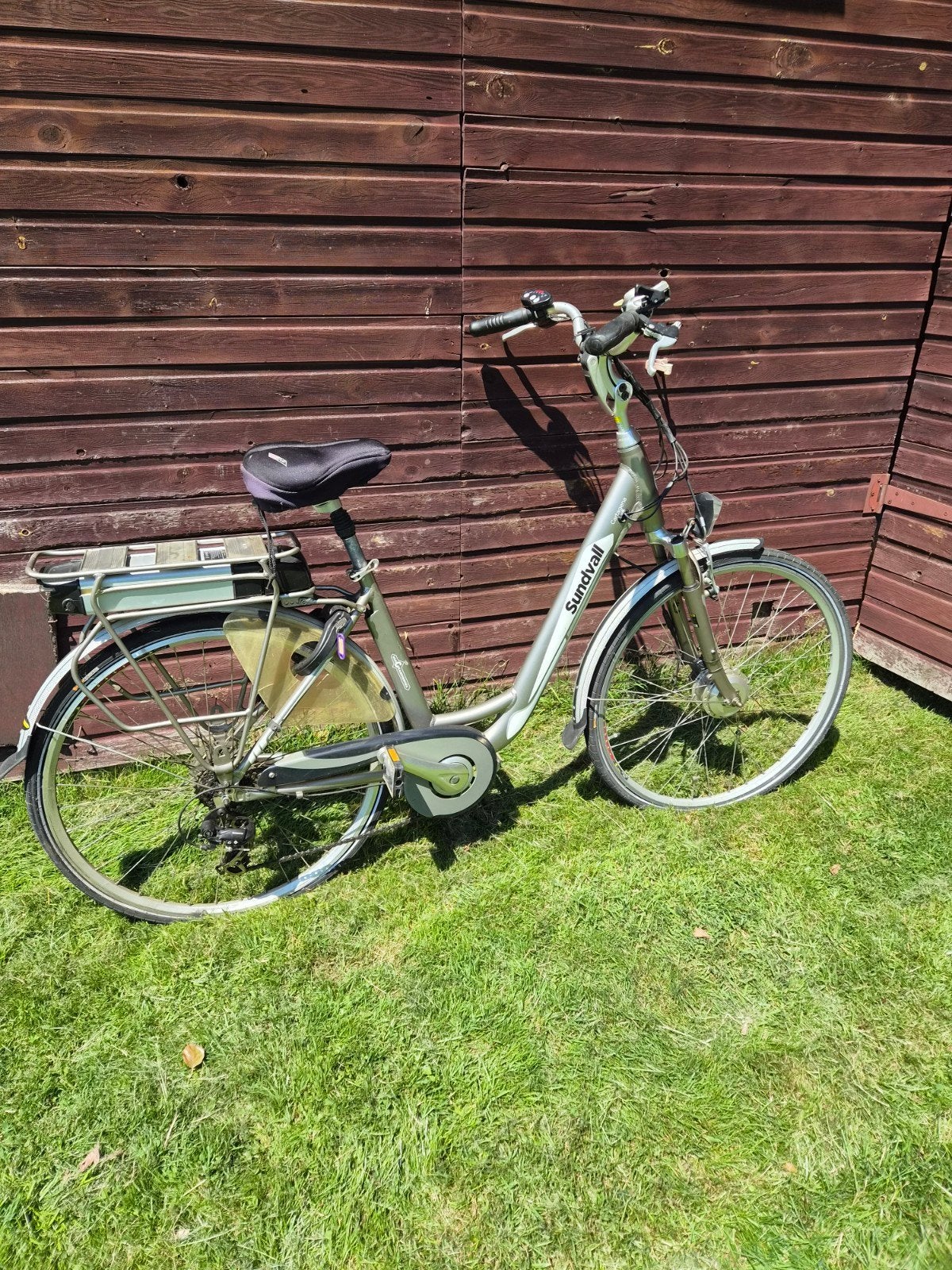 Elektrische Damesfiets Sundvall Cartagena, Ophalen
