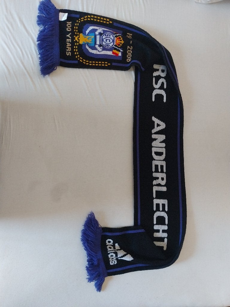 Écharpe rsc anderlecht 100 ans, Collections, Enlèvement ou Envoi, Comme neuf