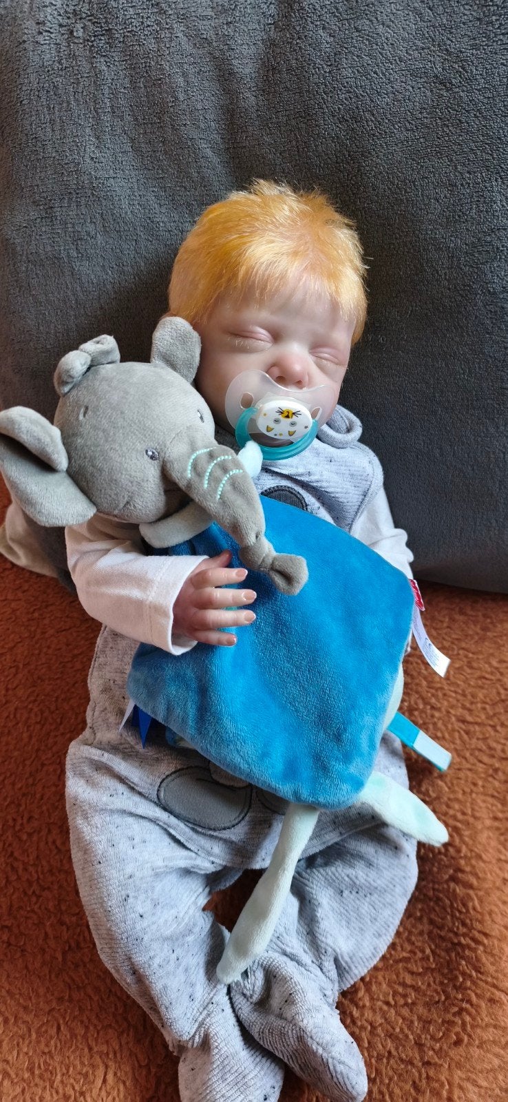 ❤️ Poupée Reborn Gabriel 47 cm ❤️, Envoi, Comme neuf, Poupée