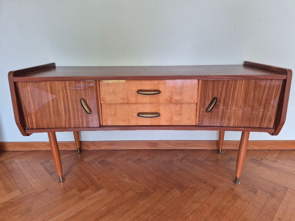 Buffet bas Meuble TV/Hi-Fi vintage, bon état, Maison & Meubles, Tables | Tables d'appoint, Utilisé, Rectangulaire, 60 cm ou plus