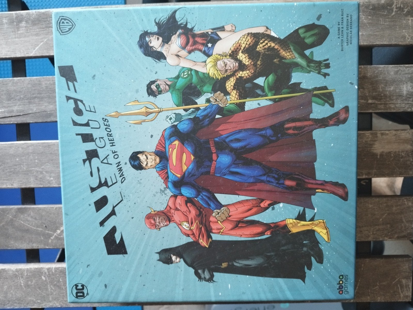 Bordspel Justice League Dawn of Heroes, Enlèvement