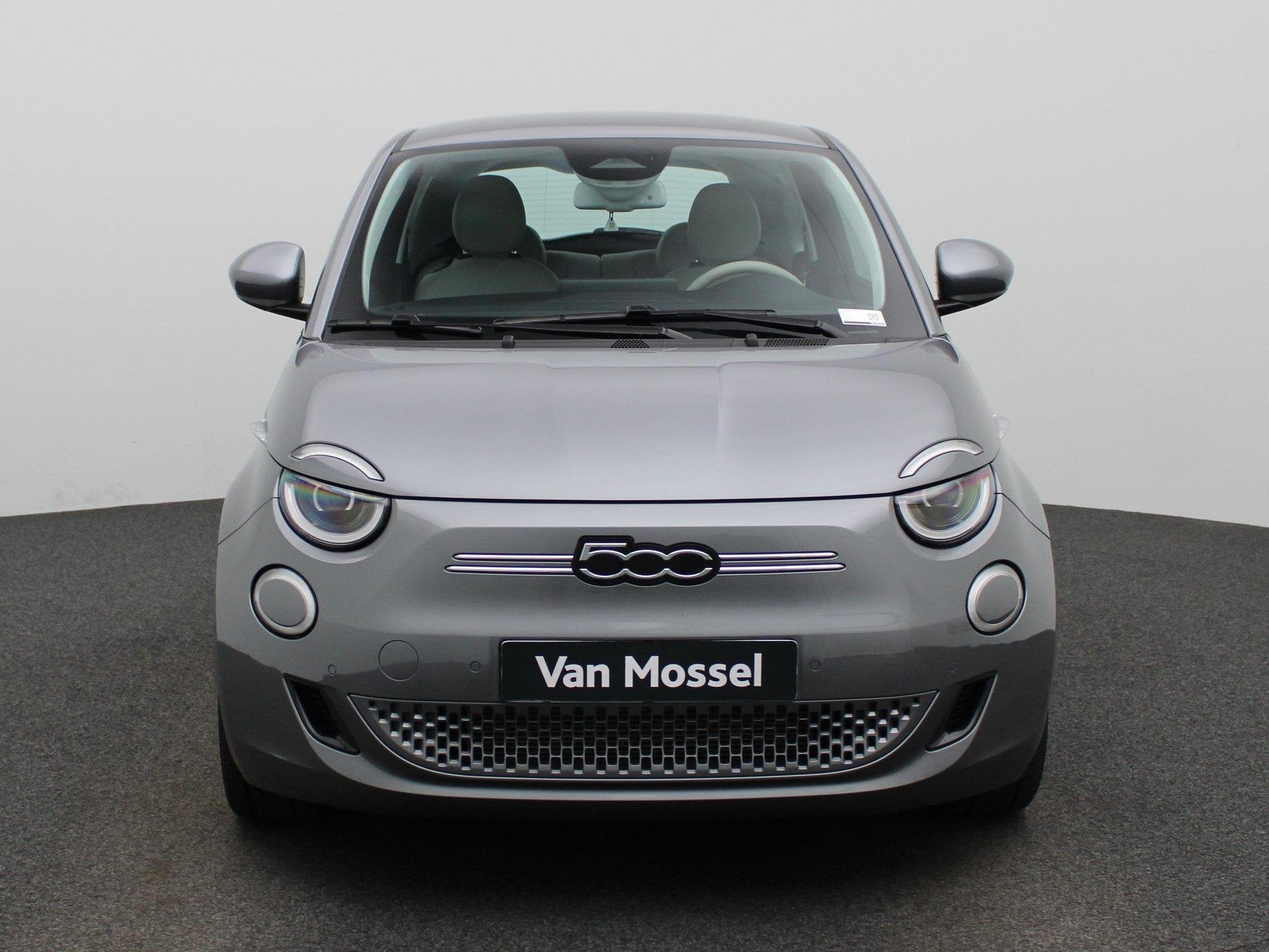 Fiat 500E 500e 42 kWh La Prima (automatique), Autos, Assistance au freinage d'urgence, Argent ou Gris, Achat, 87 kW