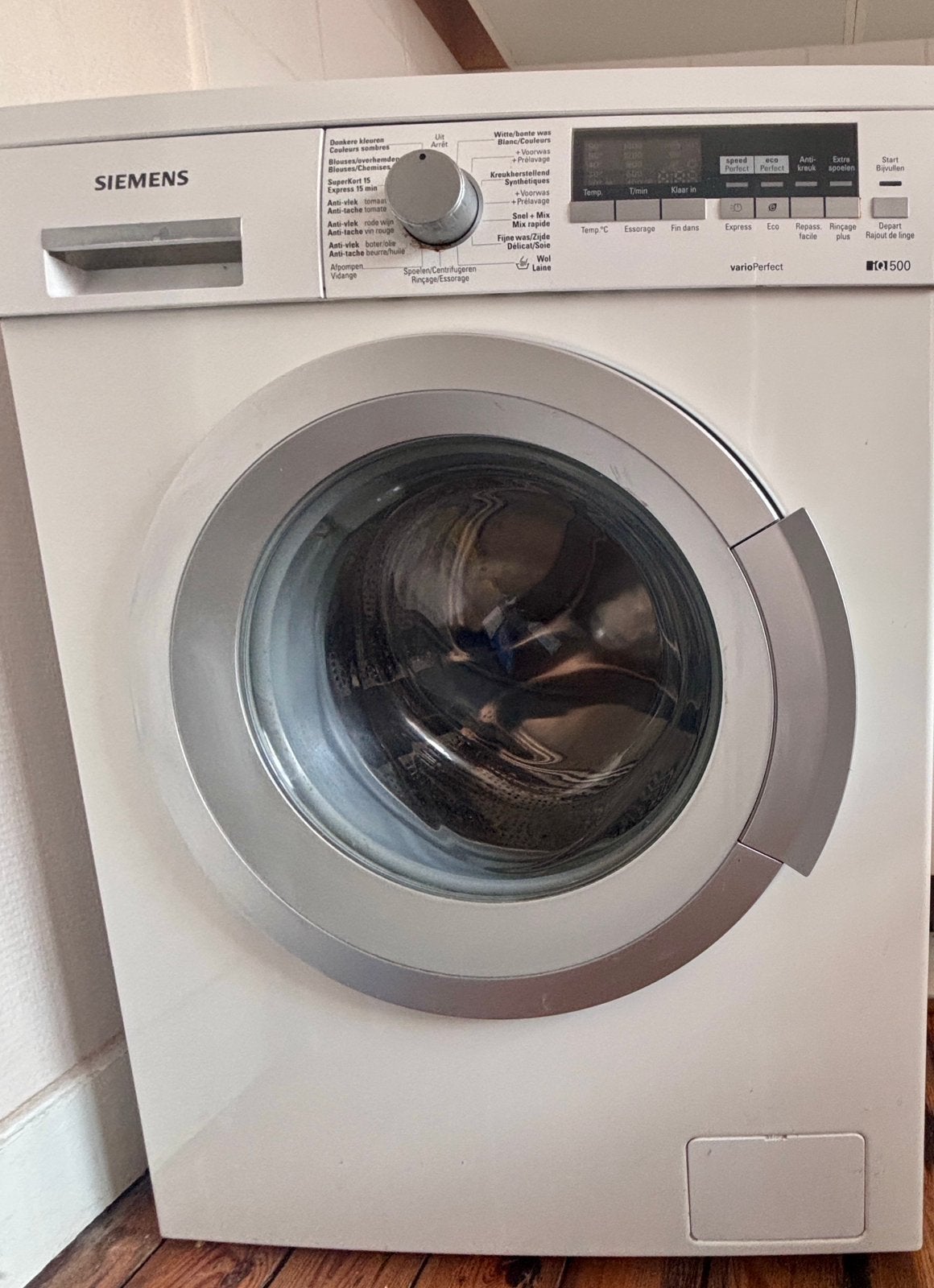 Lave-Linge Siemens IQ500, Electroménager, Lave-linge, Enlèvement, Utilisé, 1200 à 1600 tours, Chargeur frontal