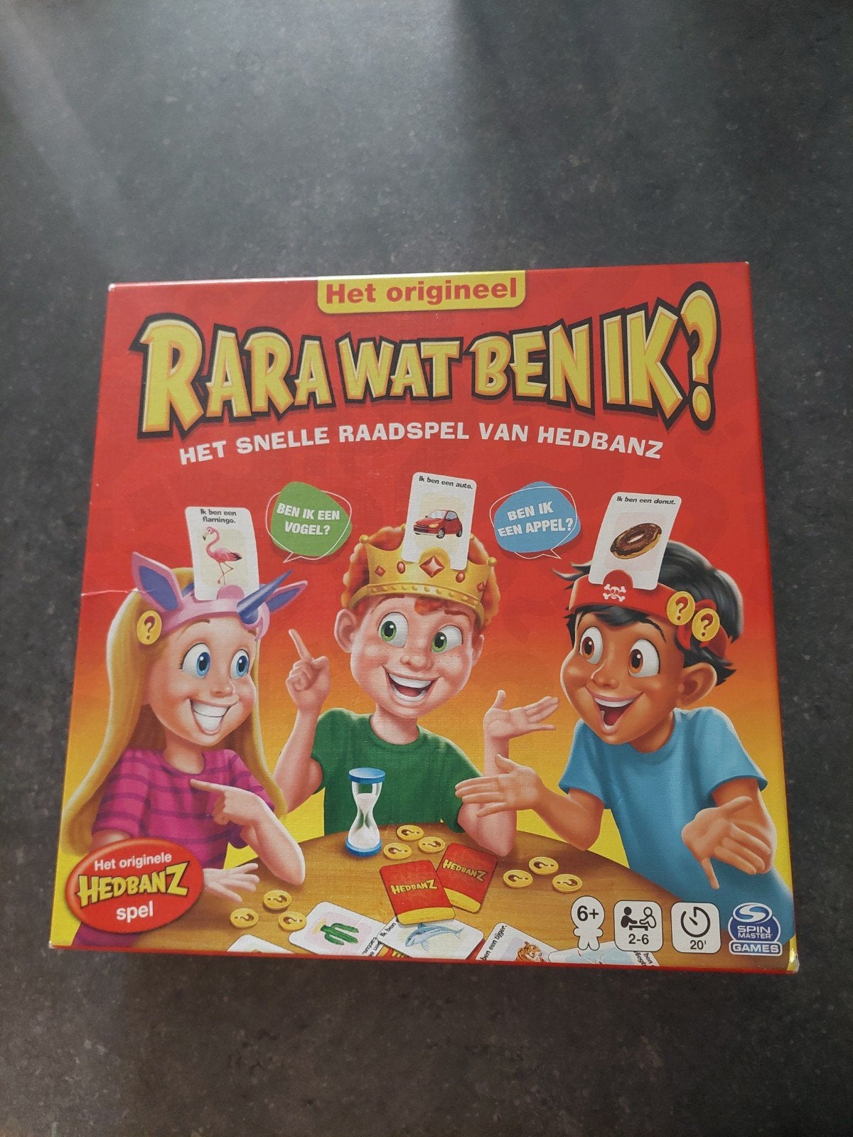 Rara wat ben ik ?, Ophalen