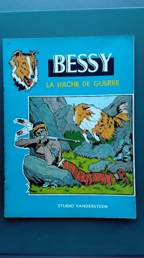 Oude Bessy, La hache de guerre uit 19??, Gelezen, Willy Vandersteen, Eén stripboek, Ophalen of Verzenden
