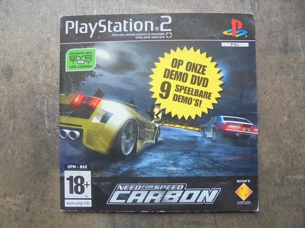Sony Demo Disc SCED-54049 voor PS2 (zie foto's), 1 joueur, Enlèvement ou Envoi, Utilisé, À partir de 18 ans