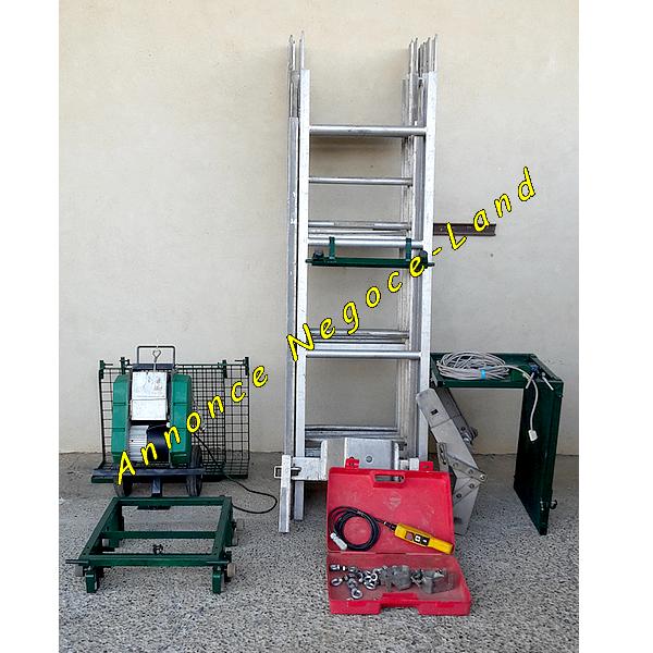 Haemmerlin MA415 tegelklimmer draagvermogen 150 kg lift 15 m, Doe-het-zelf en Bouw, Verzenden, Gebruikt, Elektrisch