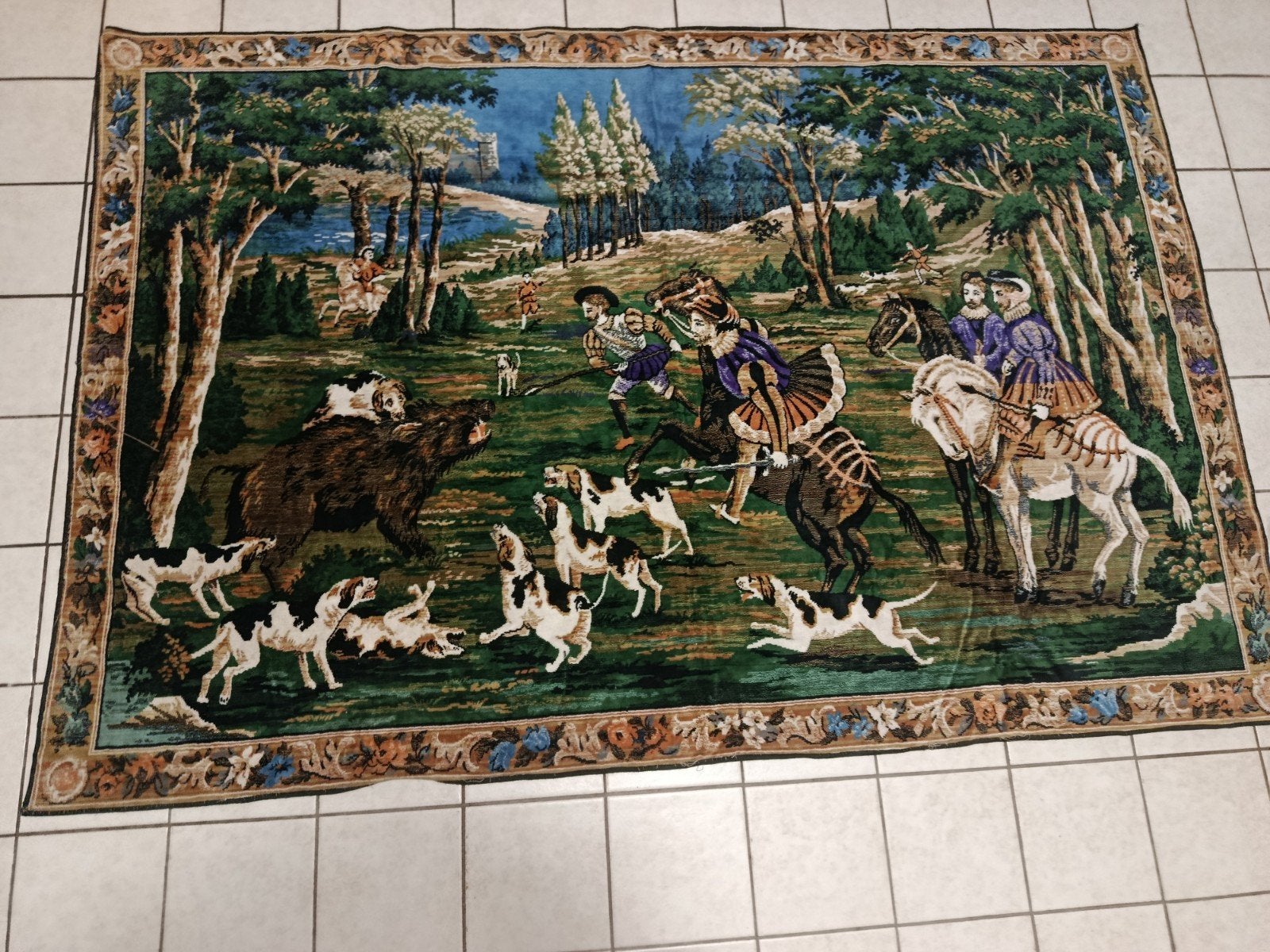 Klassiek wandtapijt (gobelin), Ophalen of Verzenden