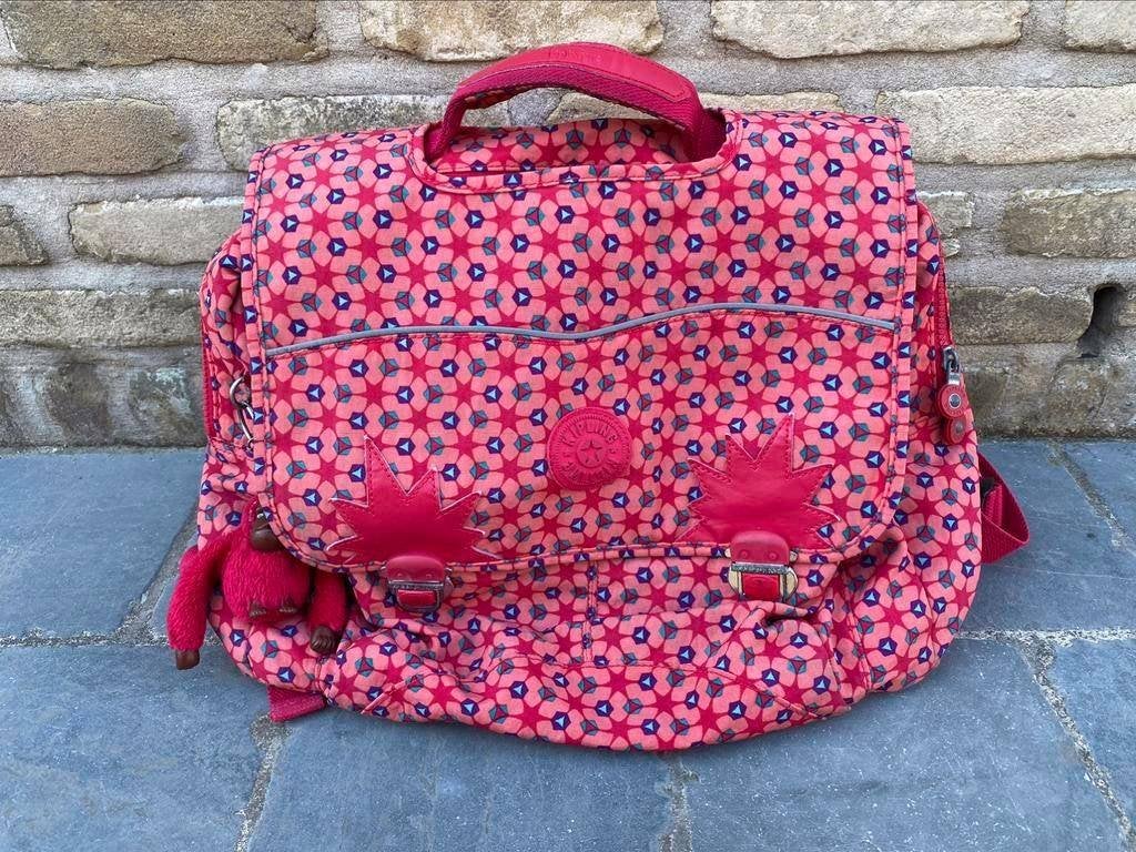 Kipling boekentas, Ophalen, Gebruikt, Roze