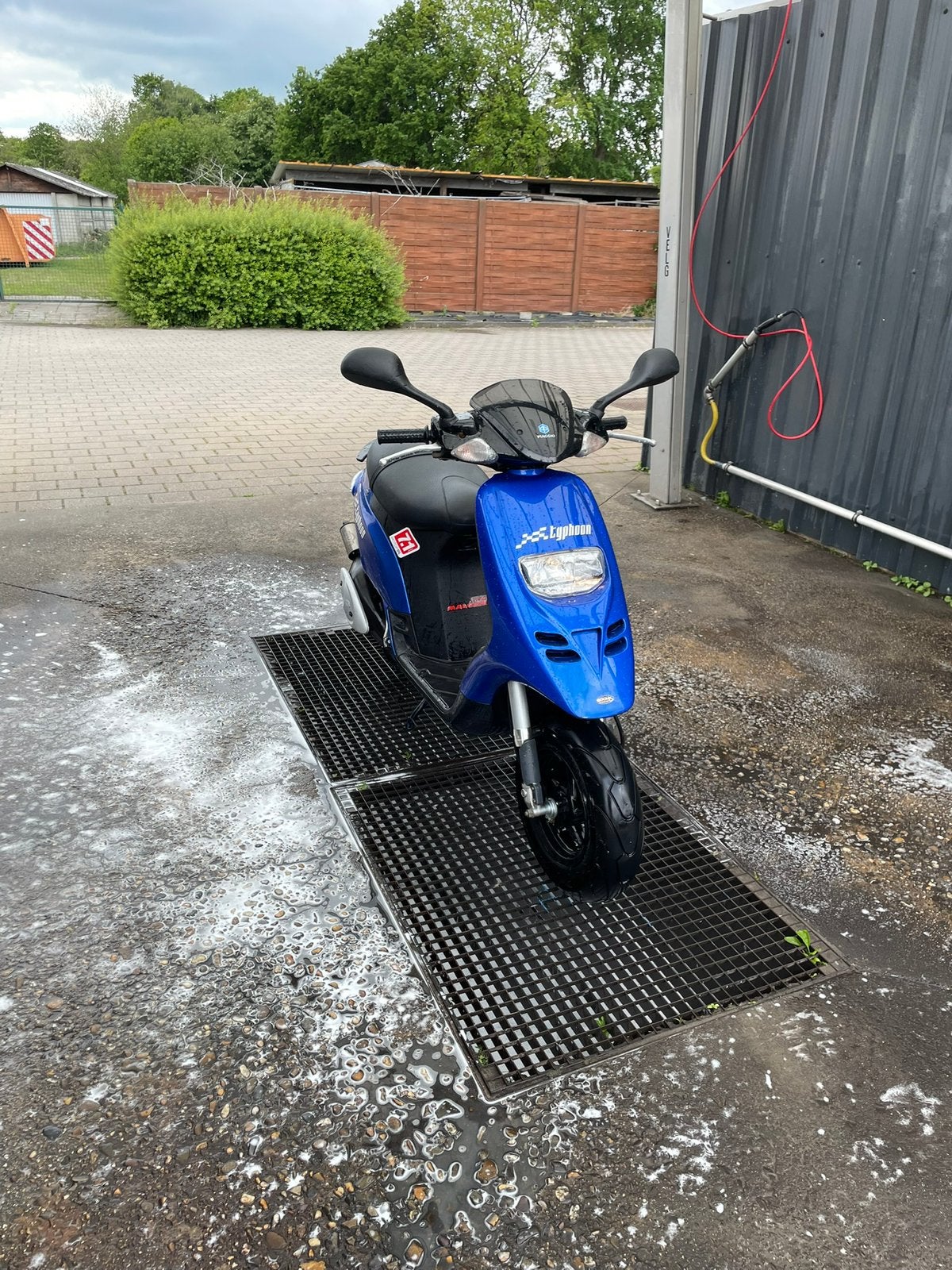 Piaggio typhoon 70cc, Fietsen en Brommers, Scooters | Piaggio, Ophalen, Tweetakt, Overige modellen, 70 cc