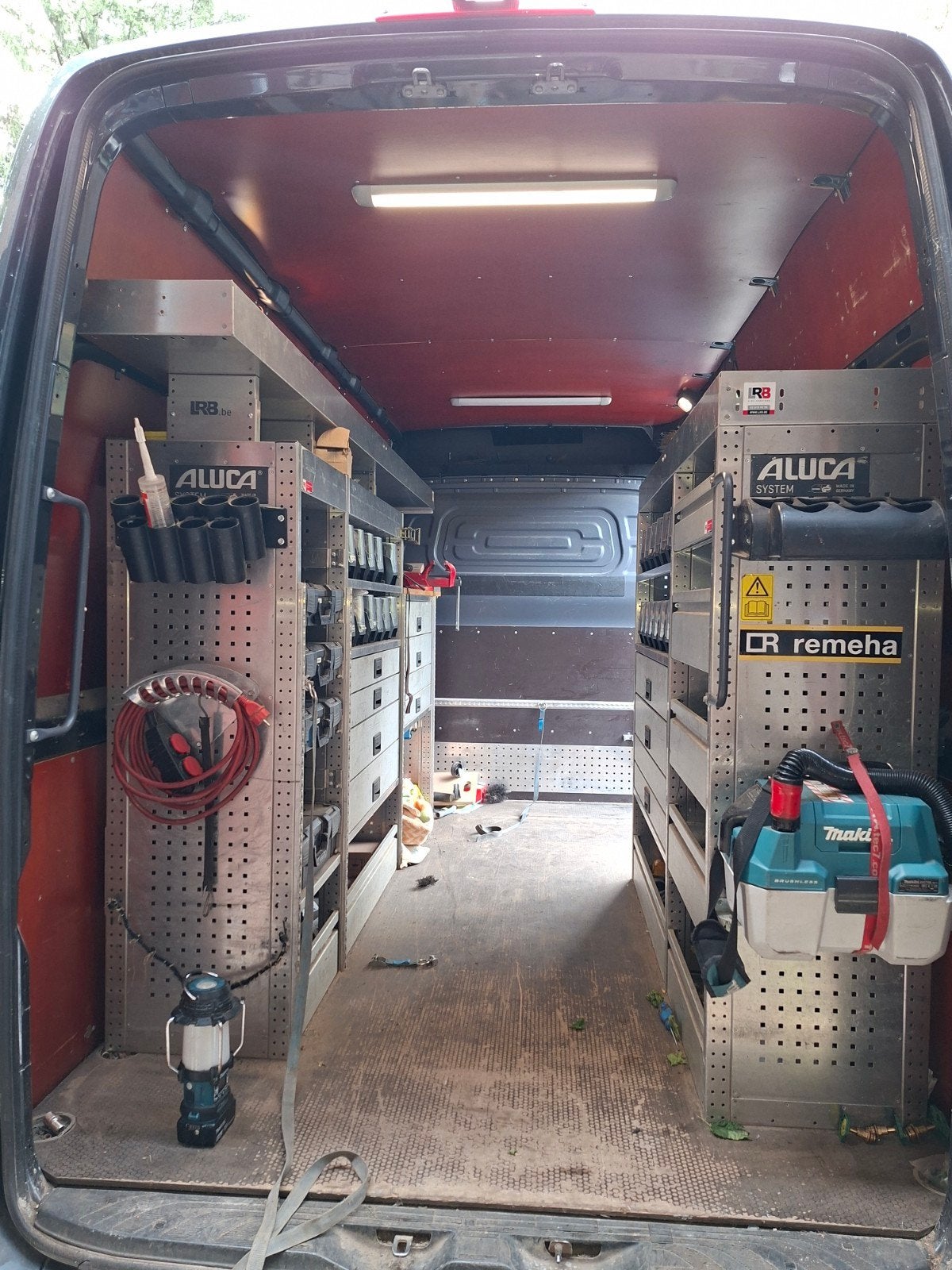 Inrichting bedrijfswagen, camionette, Auto diversen, Auto-accessoires, Ophalen, Gebruikt