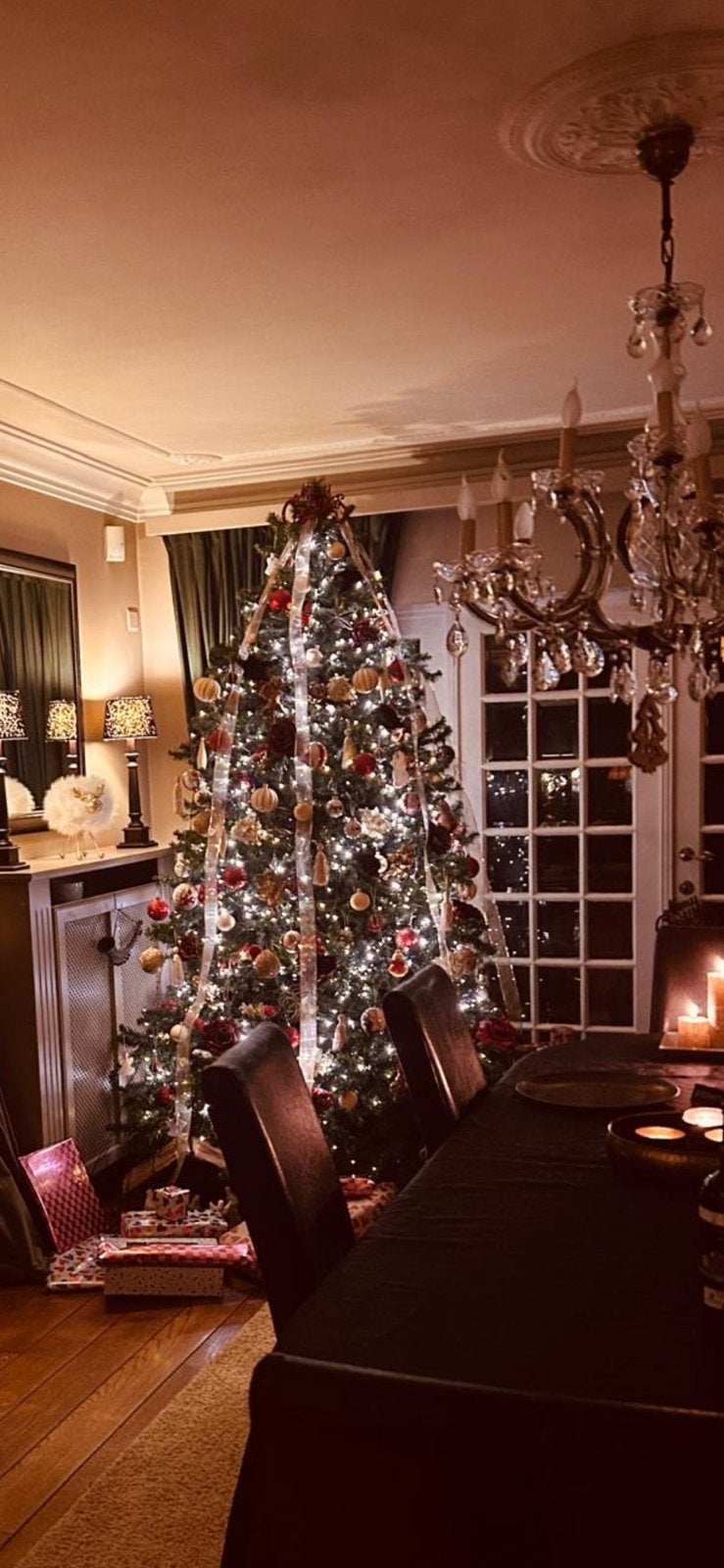 Kunststofkerstboom H ca 260 cm x dia ca 160 cm, Enlèvement, Utilisé