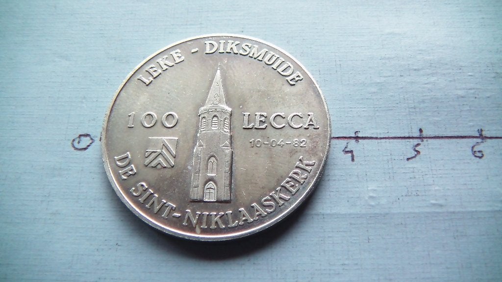 médaille diksmuide 1982 gris, Enlèvement