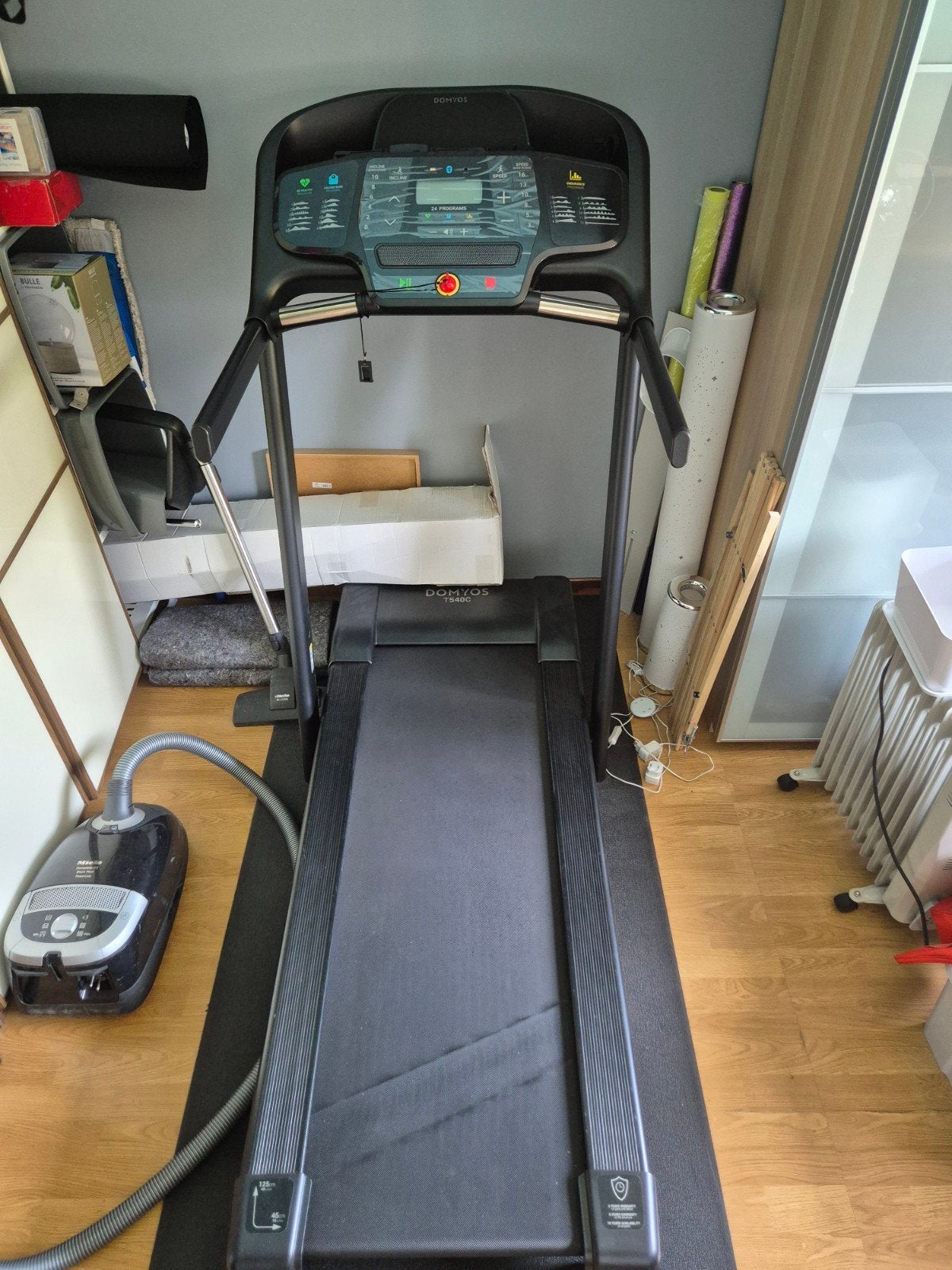 Tapis de course Domyos T540, Enlèvement