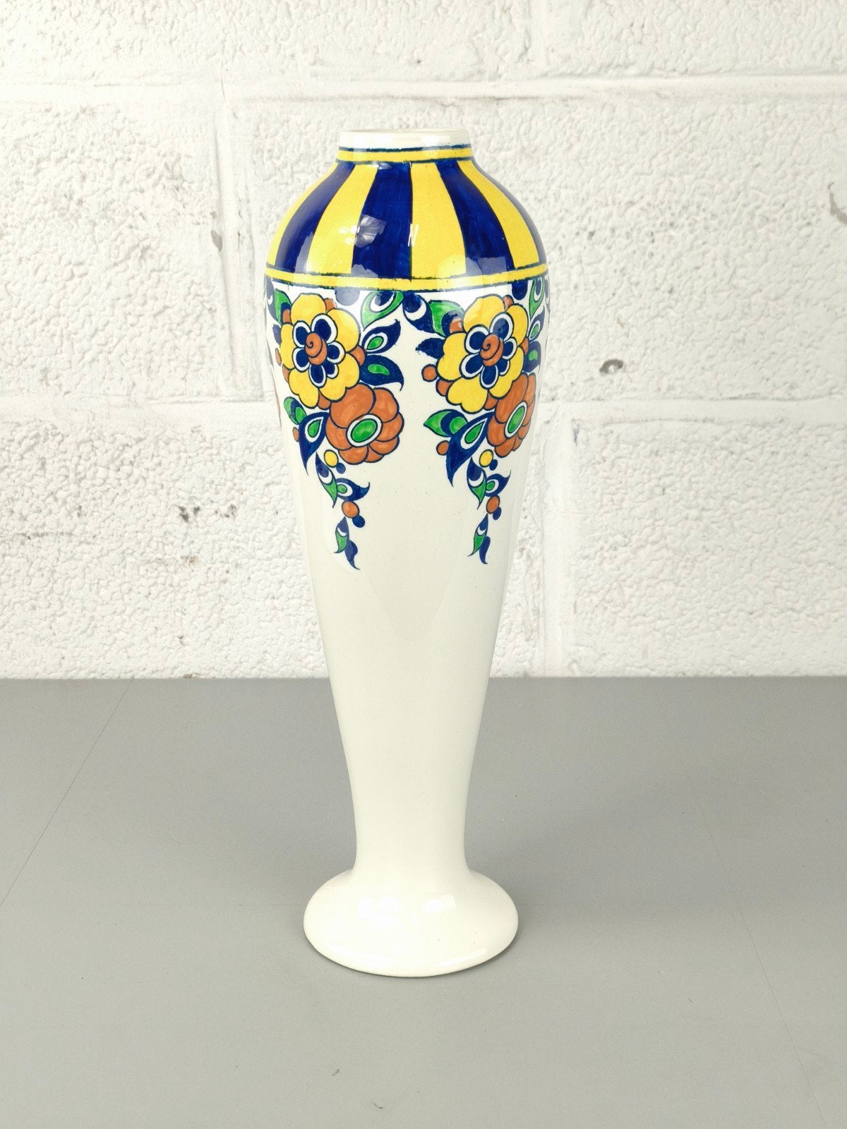 Boch Keramis art deco vaas, Antiek en Kunst, Antiek | Vazen, Ophalen of Verzenden