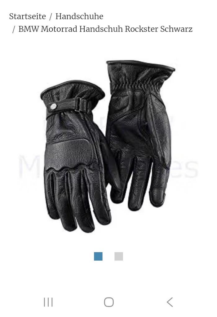 BMW leder handschoenen, Motoren, Ophalen, Handschoenen