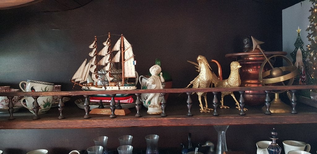 allerlei snuisterijen van kristal enz., Antiek en Kunst, Ophalen