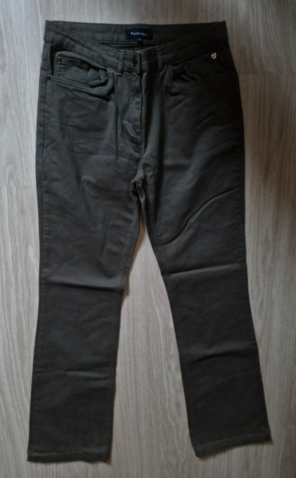 kaki broek terre bleue maat 40, Ophalen of Verzenden