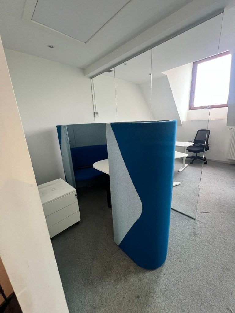 Akoestische meeting booth / overlegcabine – 4 personen, Ophalen, Inrichting, Gebruikt, Vergader- of Presentatieruimte
