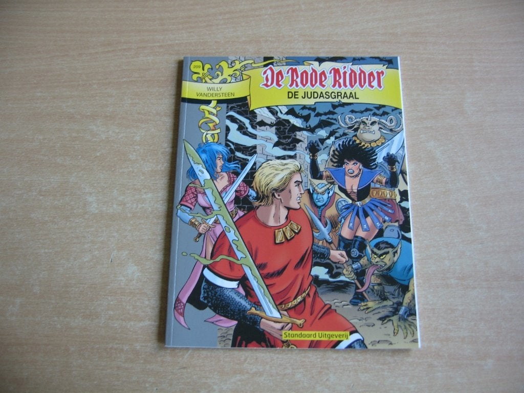 De Rode Ridder 209 : De judasgraal - 1e druk - NIEUW., Une BD, Enlèvement ou Envoi, Neuf