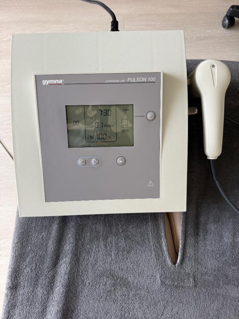 Ultrason Gymna Pulson 100, Sports & Fitness, Produits de massage, Enlèvement, Comme neuf, Appareil
