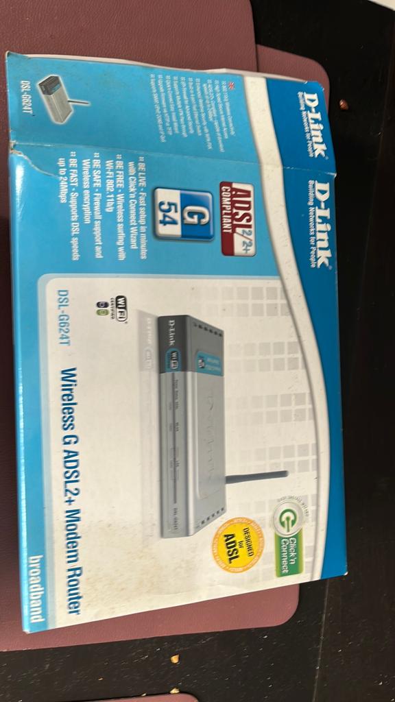D-Link Wireless 4-Port ADSL Router, Computers en Software, Ophalen