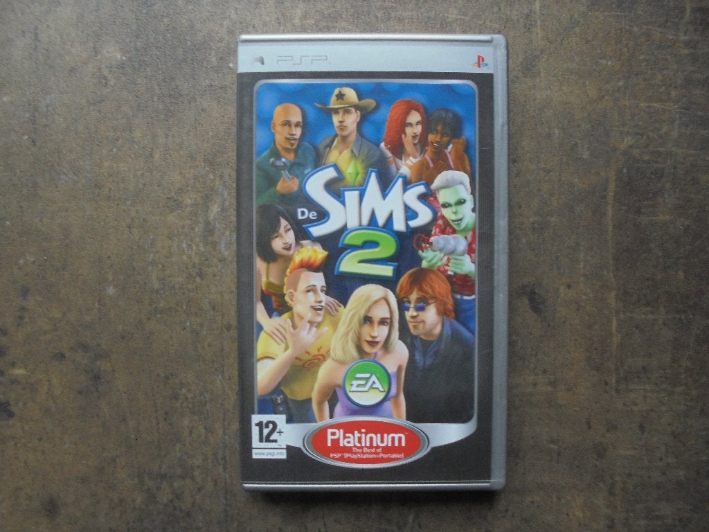 De Sims 2 voor PSP (zie foto's), Games en Spelcomputers, Games | Sony PlayStation Portable, Gebruikt, 1 speler, Ophalen of Verzenden