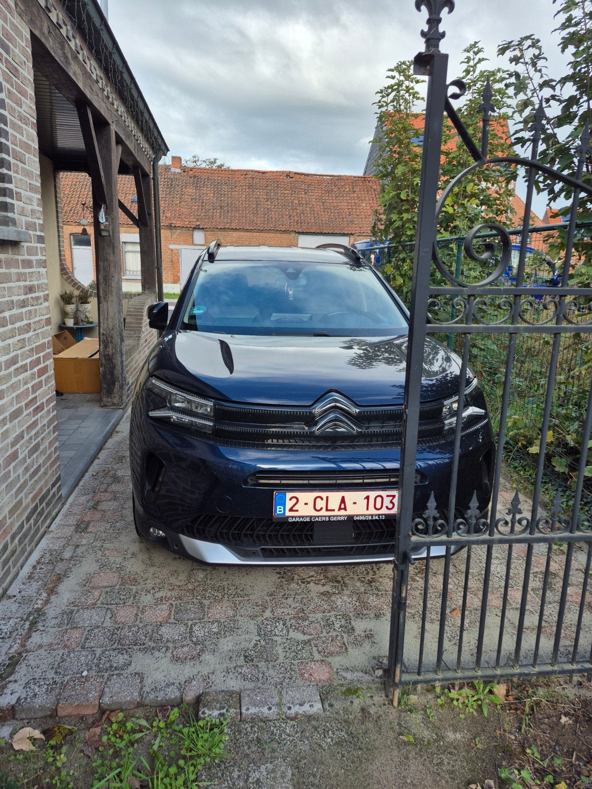 citroen c5 aircross, Autos, Cuir, Achat, Euro 6, Noir