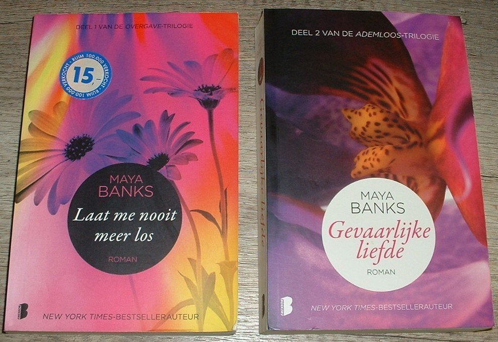 2 boeken door maya banks, Boeken, Ophalen of Verzenden, Zo goed als nieuw, Maya Banks