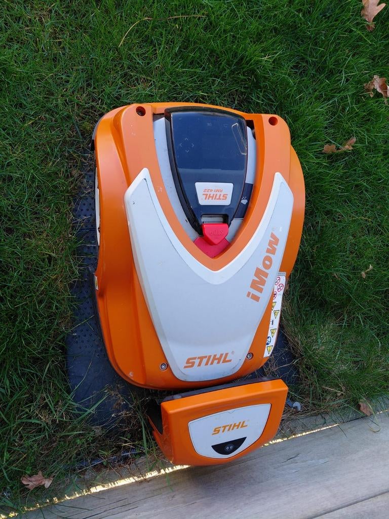Robotmaaier stihl 422, Enlèvement