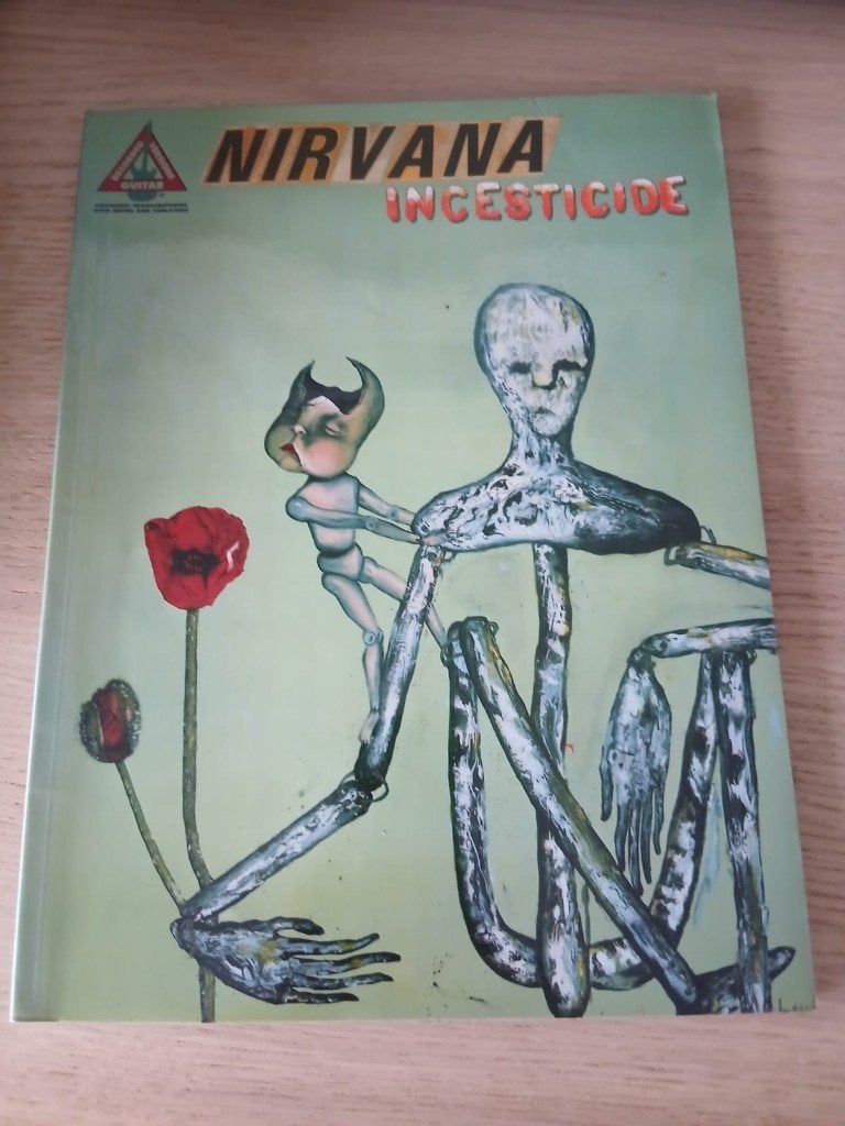 Muziekboek Nirvana - Incesticide, Boeken, Muziek, Ophalen, Zo goed als nieuw, Instrument