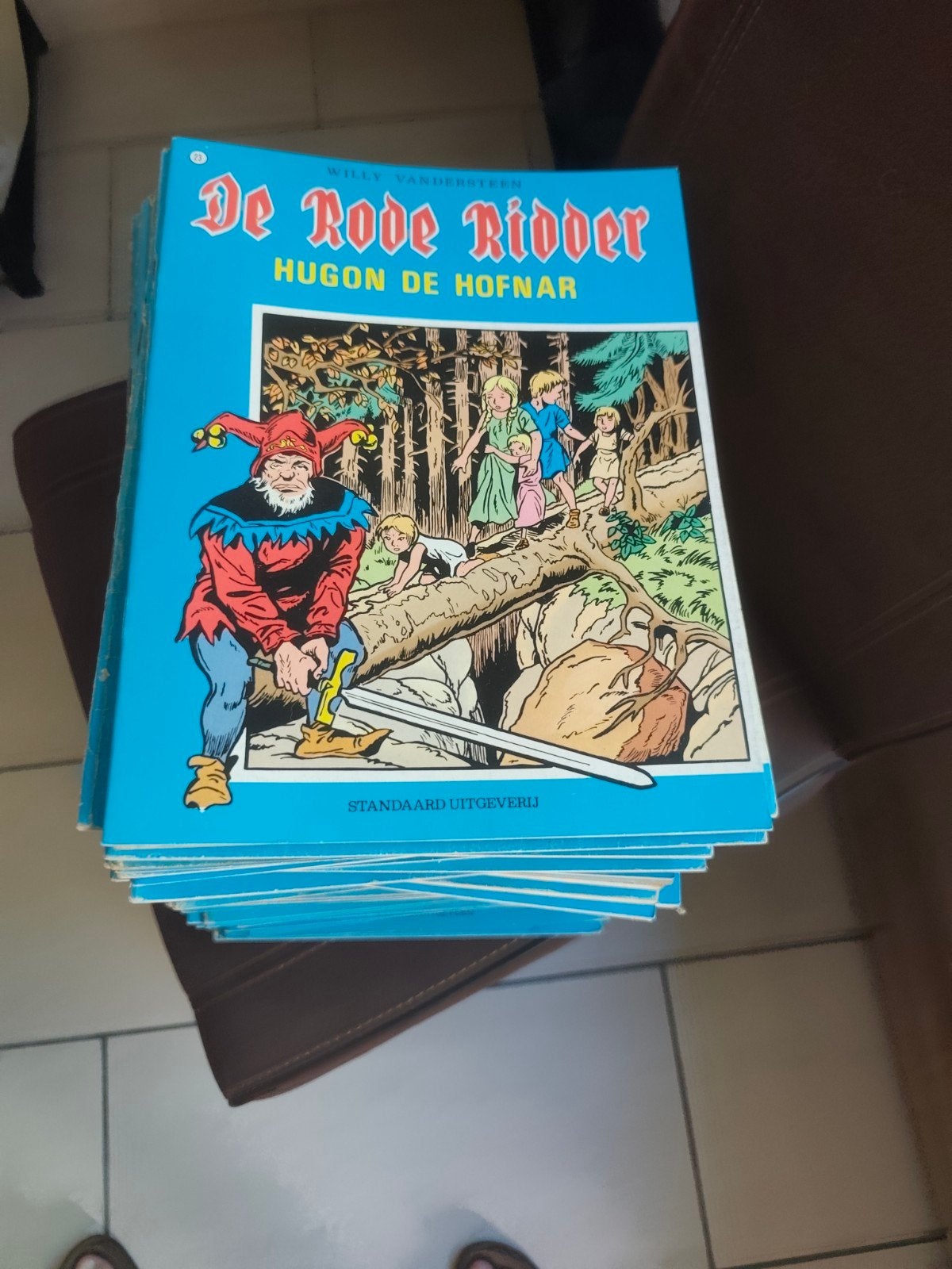 collectie strips de rode ridder, Boeken, Ophalen