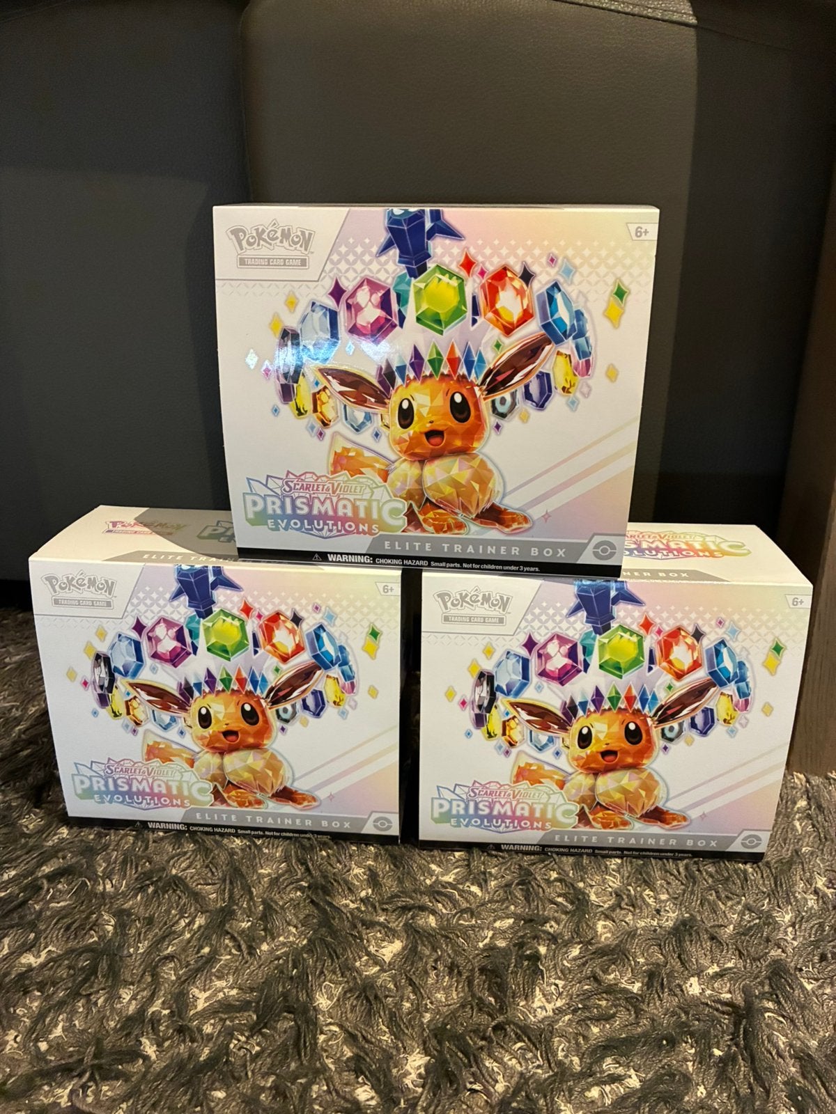 Prismatic Evolutions Elite trainer box (geen seal), Hobby en Vrije tijd, Verzamelkaartspellen | Pokémon, Ophalen of Verzenden